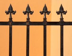 Iron fence