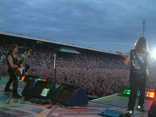 Iron Maiden konsert in Sweden