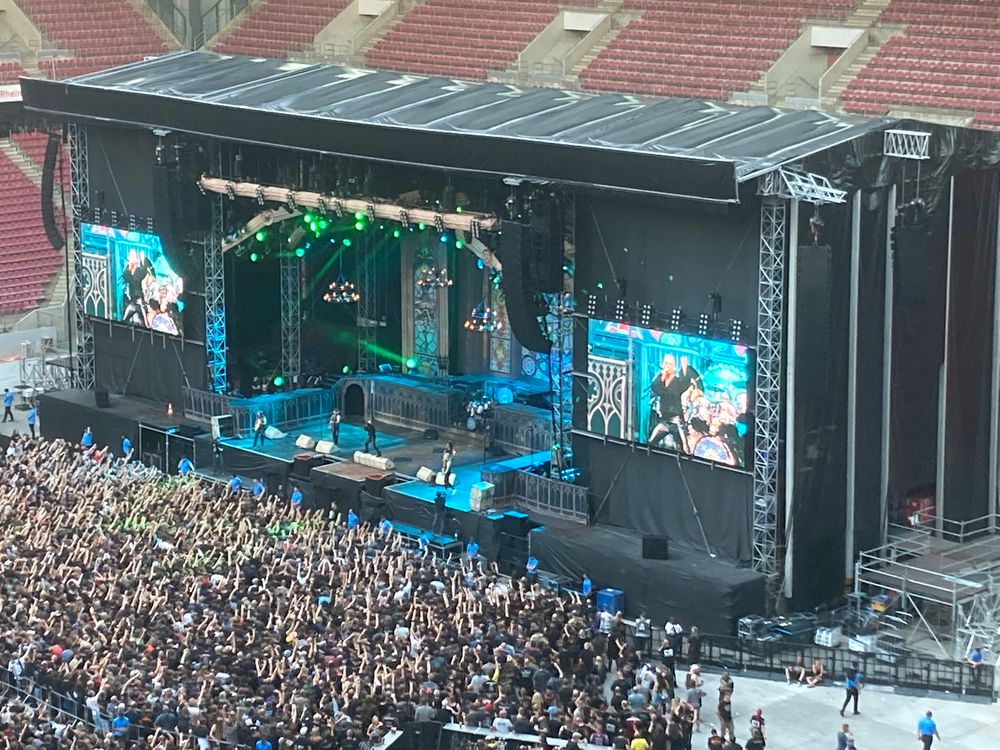 Iron Maiden live in Cologne 2022