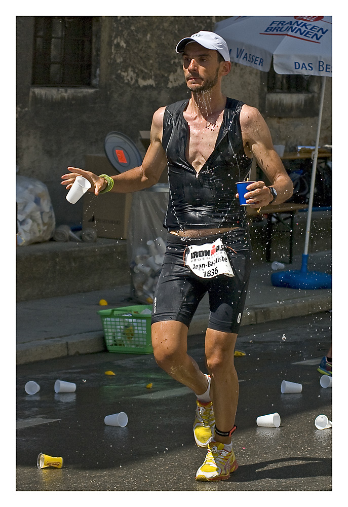 Ironman 2010 Regensburg - klares kaltes Wasser