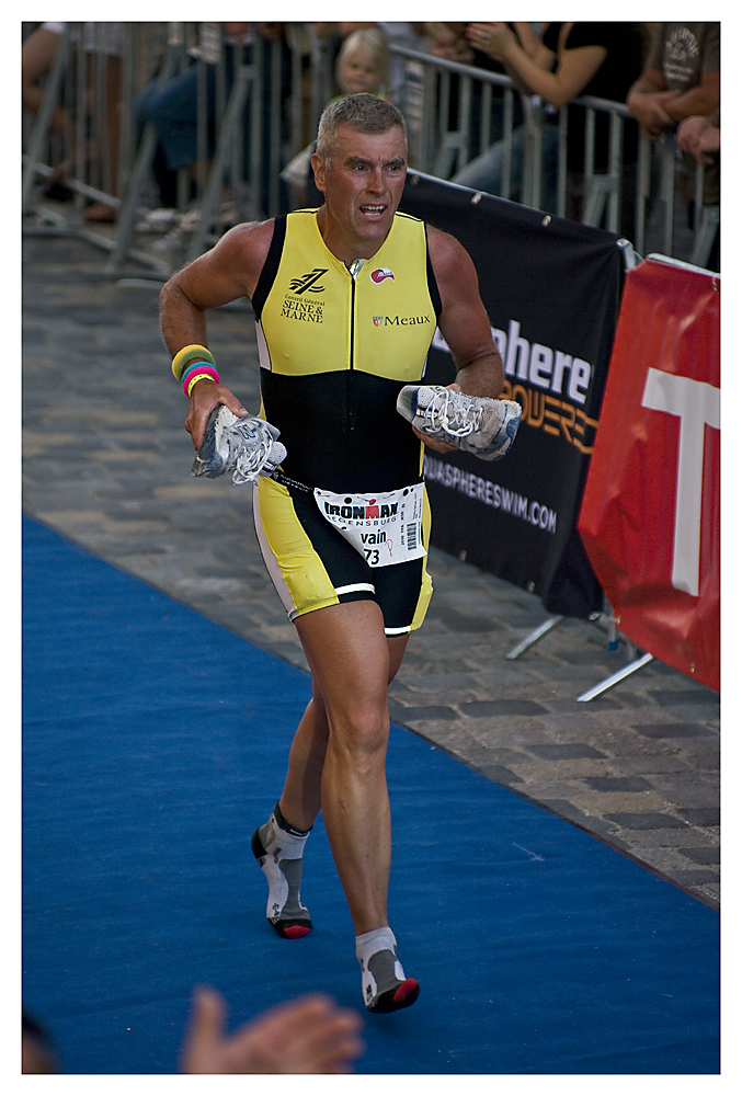 Ironman 2010 Regensburg - wer braucht schon Schuhe