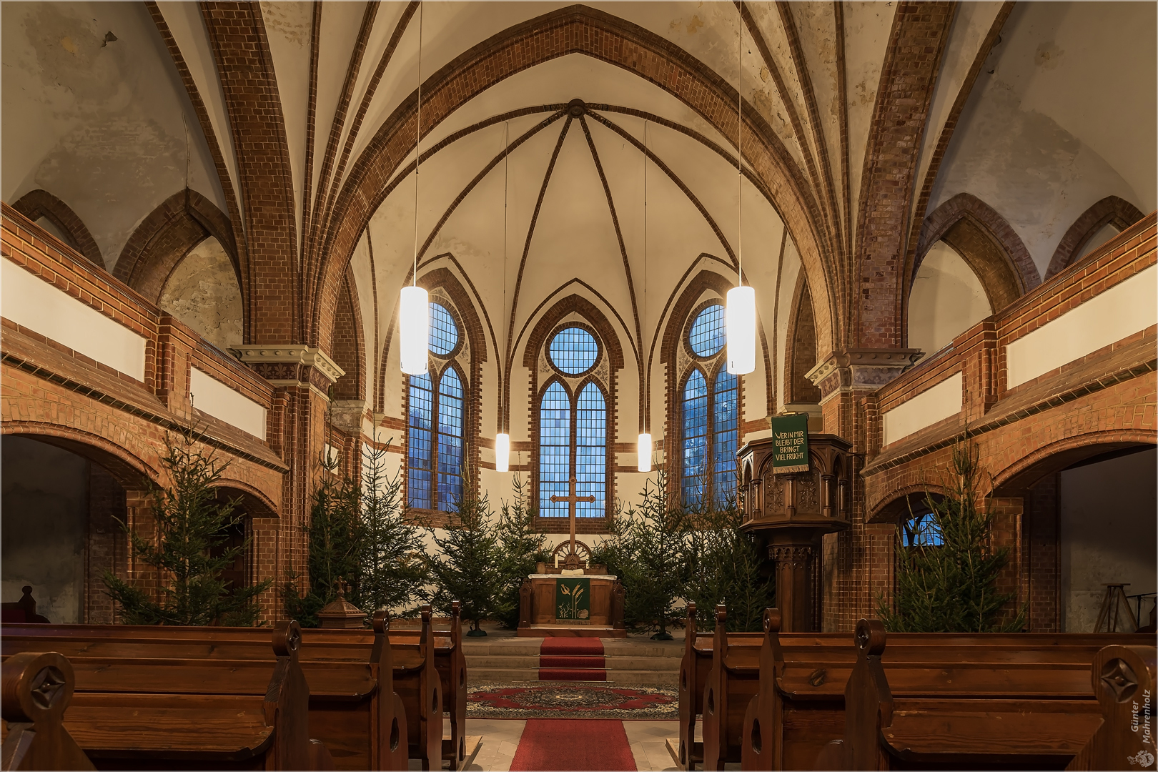 Irxleben, St. Eustachius, Altar 