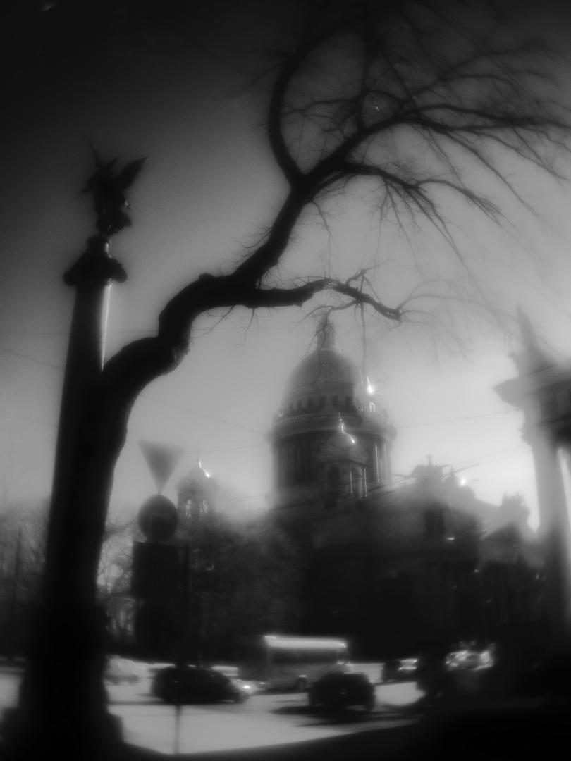 Isaac's Cathedral, early morning