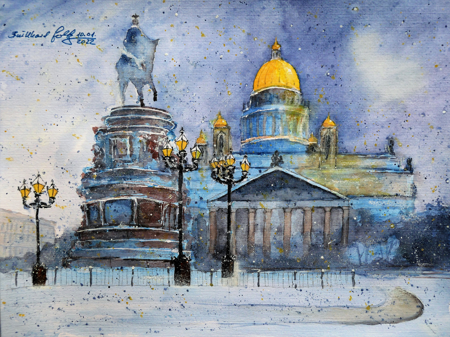 Isaak-Kathedrale in St. Petersburg