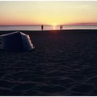 Isabella am Strand von Westerland