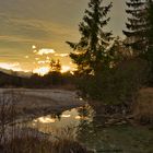 Isar am Abend