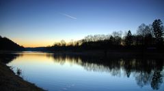 Isar am frühen Winterabend II