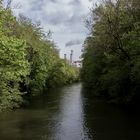 Isar-Auen mit Heizkraftwerk Süd, München