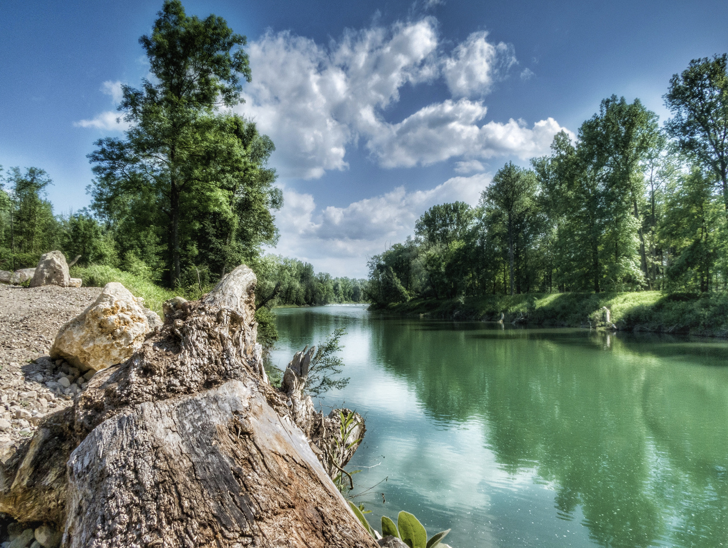 Isar bei Garching