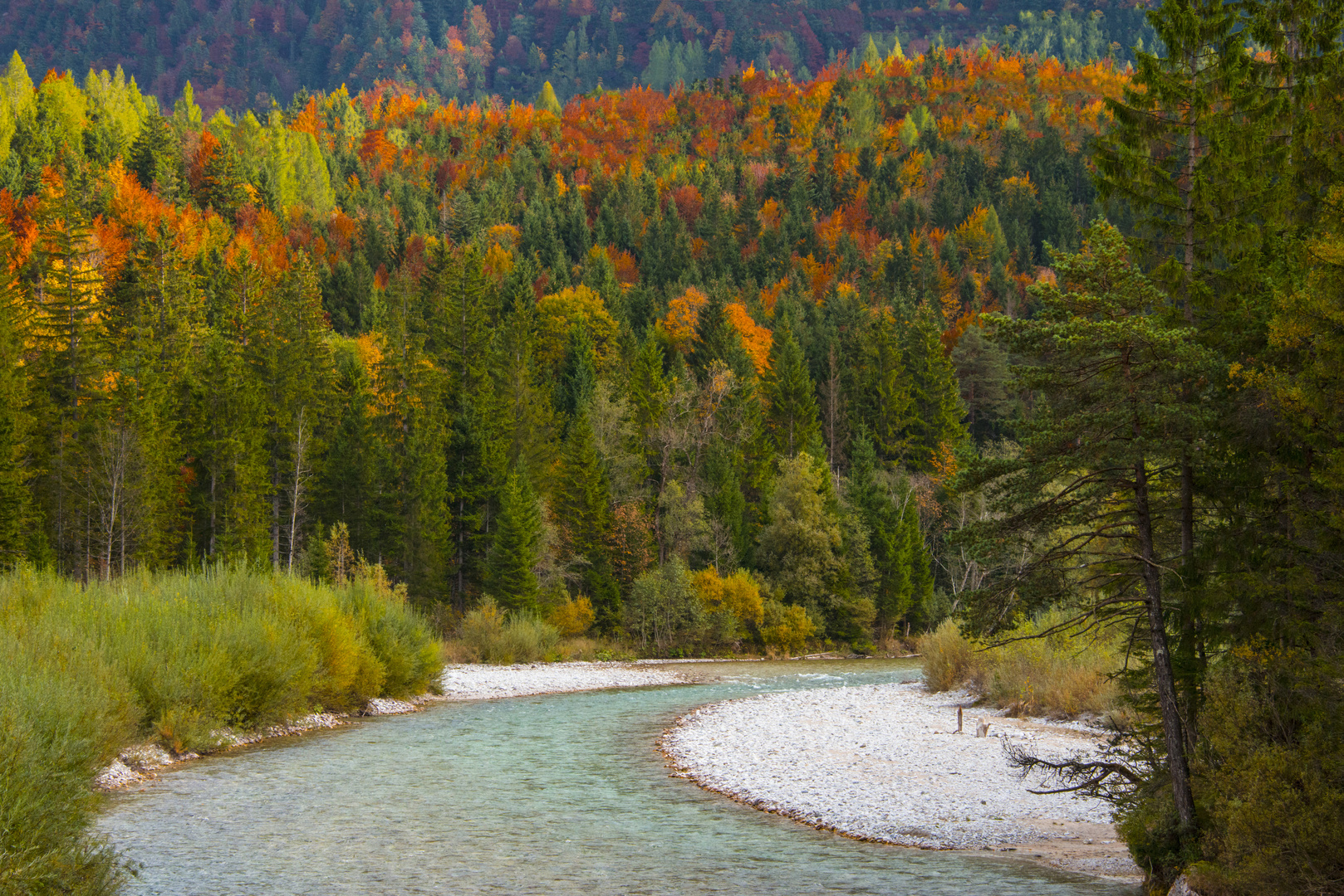 Isar bei Mittenwald