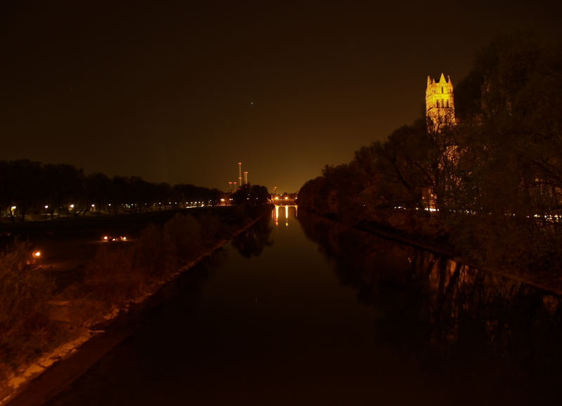 isar bei nacht