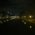 Isar bei Nacht 