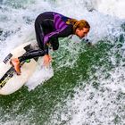 Isar Eisbach Surfen