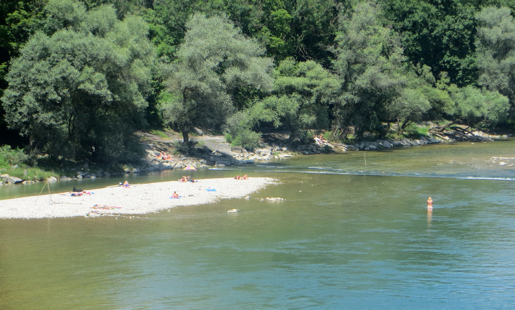 Isar im englischen Garten