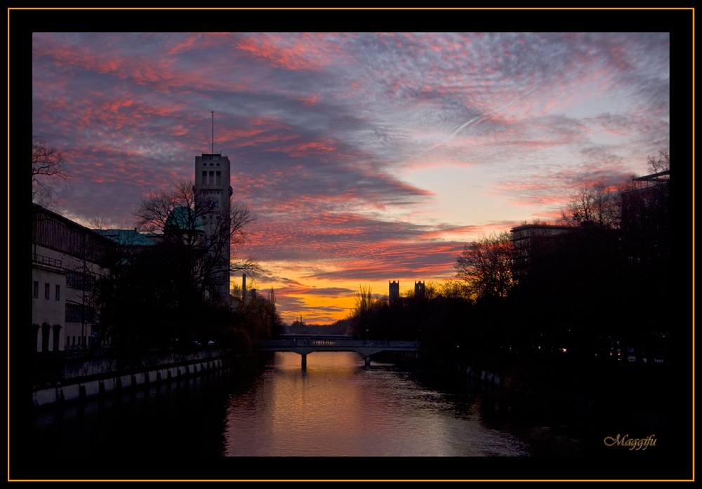 Isar im Feuer