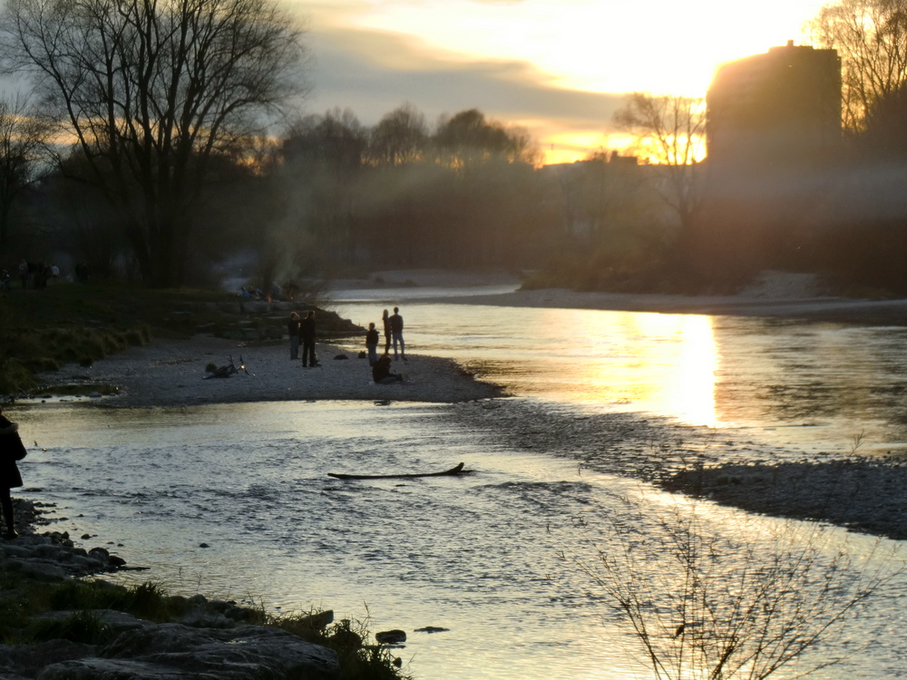 Isar im November