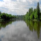 Isar in Landshut