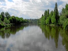 Isar in Landshut