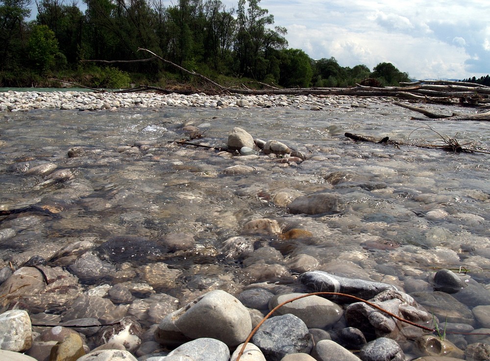 Isar river