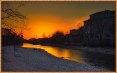 Isar-Sunset....