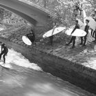 Isar-Surfing in München