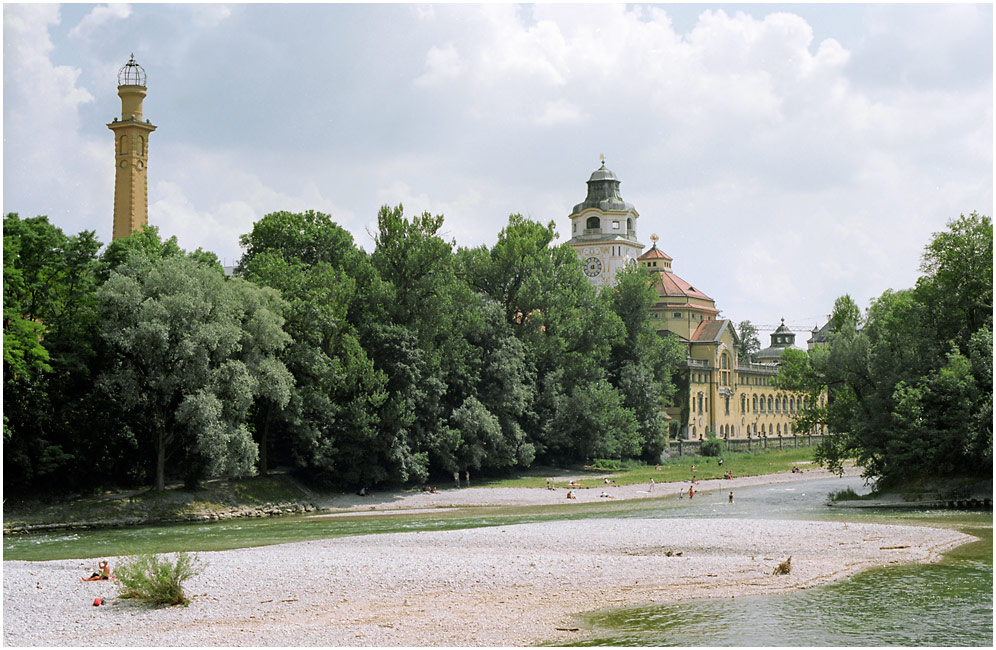 Isar und Volksbad