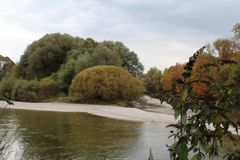 Isarauenlandschaft im Oktober 2016