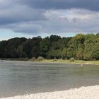 Isarauenlandschaft im Oktober