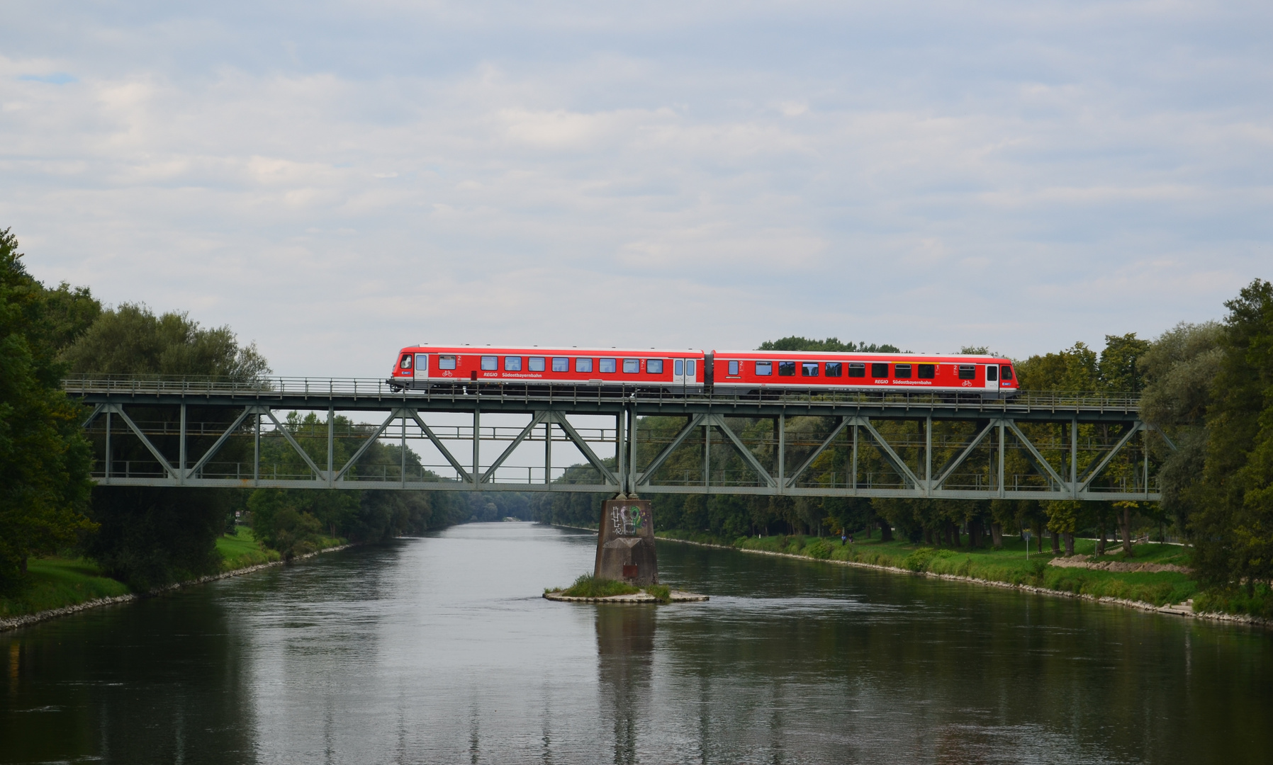 Isarbrücke Landshut am 09.09.2013