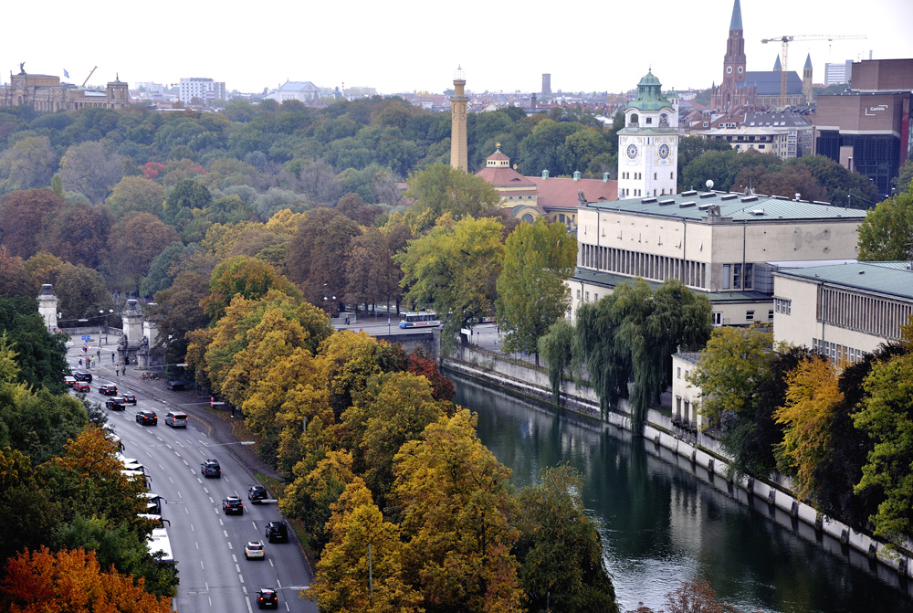 Isarkanal am Deutschen Museum