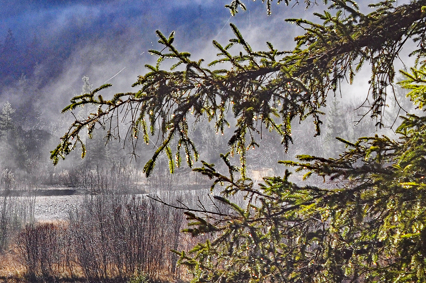 Isartal zwischen Karwendelgebirge und Sylvensteinstausee