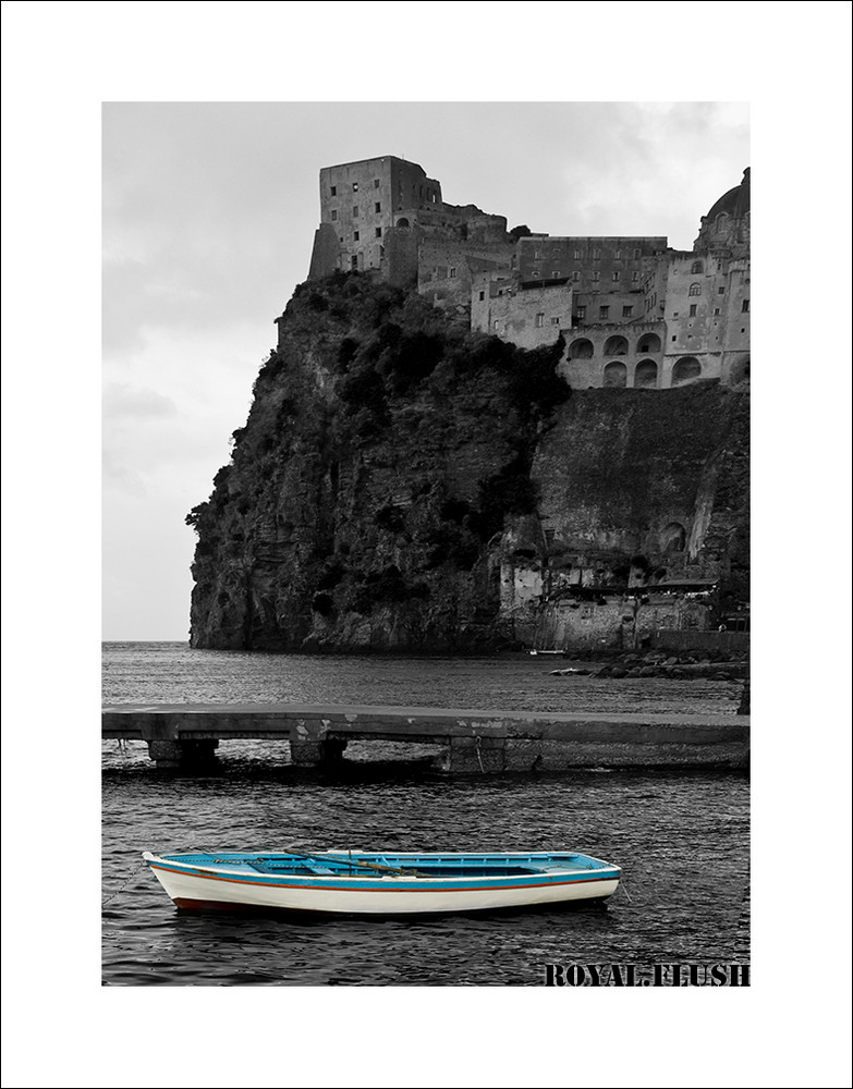 ischia castello Die festung