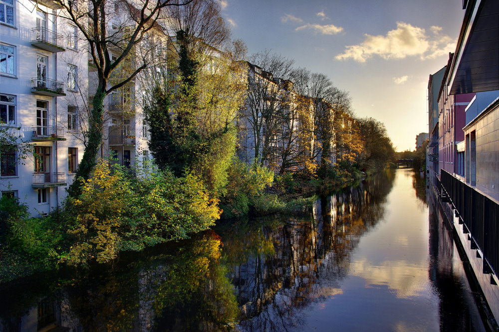 Isebekkanal im November