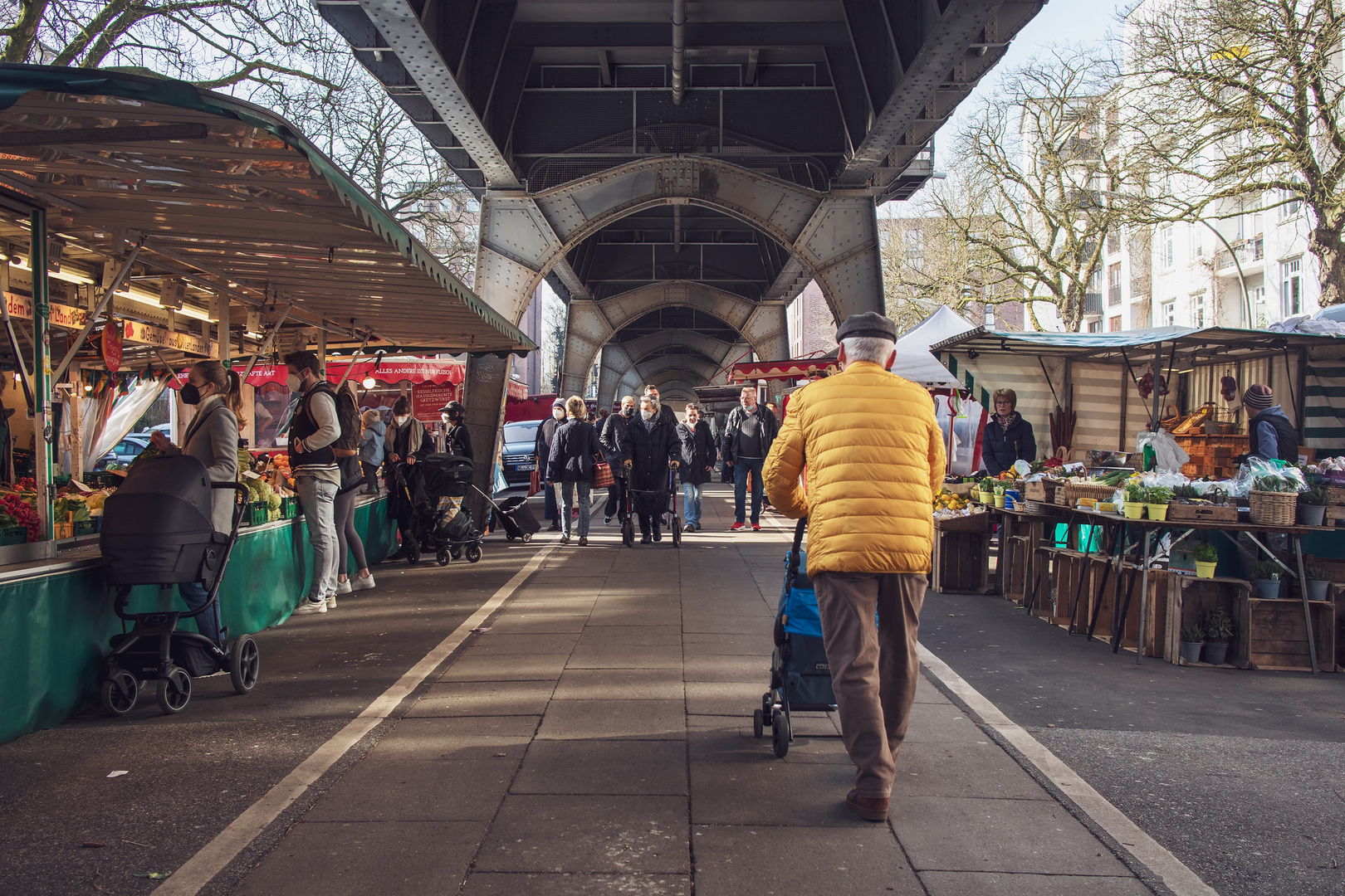 Isemarkt Hamburg Streetfotografie