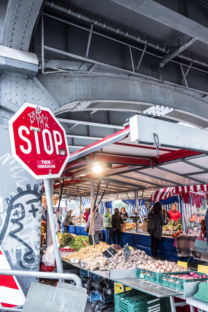 Isemarkt in Hamburg