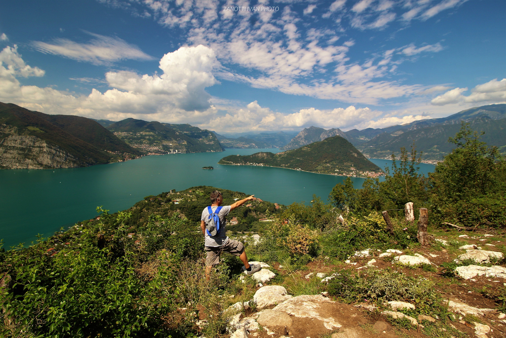 Iseo Lake Landscape [  selfie / autoscatto ]