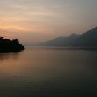 Iseosee Italien Sonnenuntergang Abendstimmung 