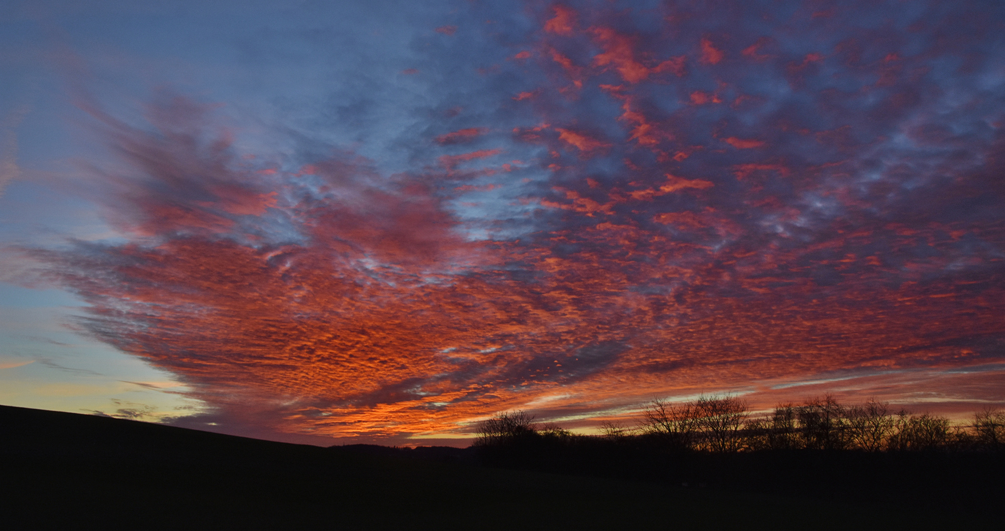 Iserlohner Heide Sonnenuntergang....