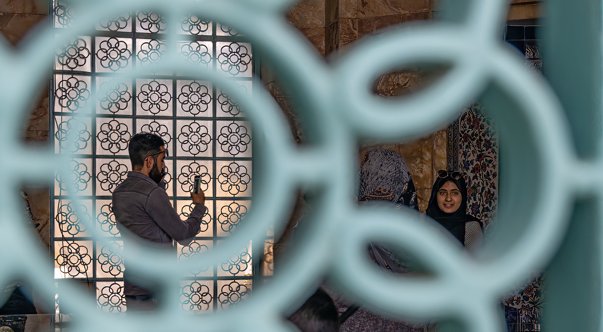 Isfahan-Hinter Gittern