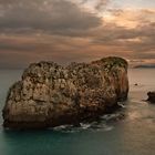 Isla de las Gaviotas al atardecer