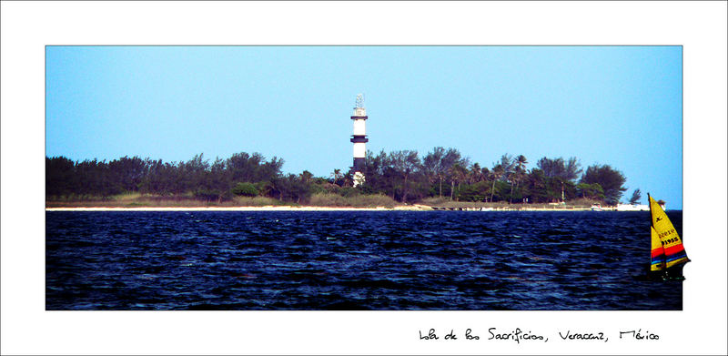 Isla de los Sacrificios Veracruz, México