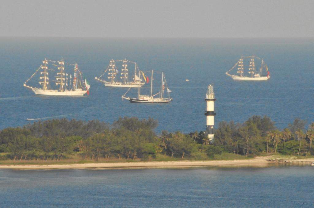 Isla de Sacrificios, vista aerea