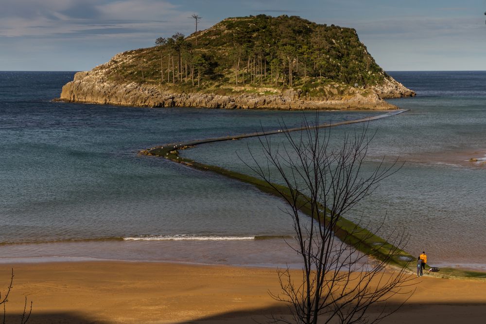 Isla de San nicolas ( lekeitio ) Vizcaya 