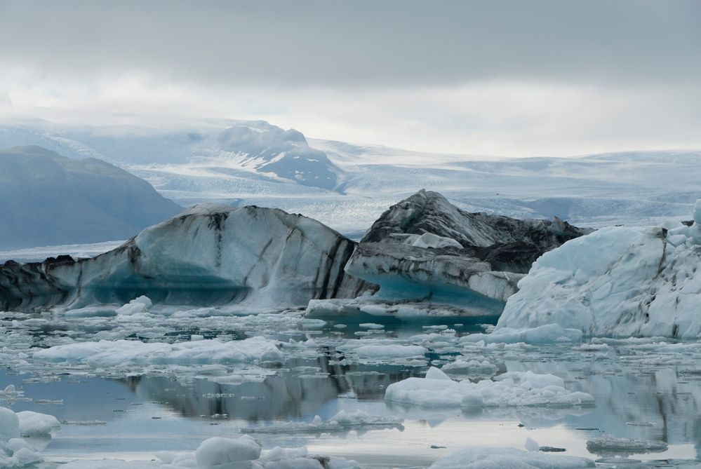 Isländische Eisberge