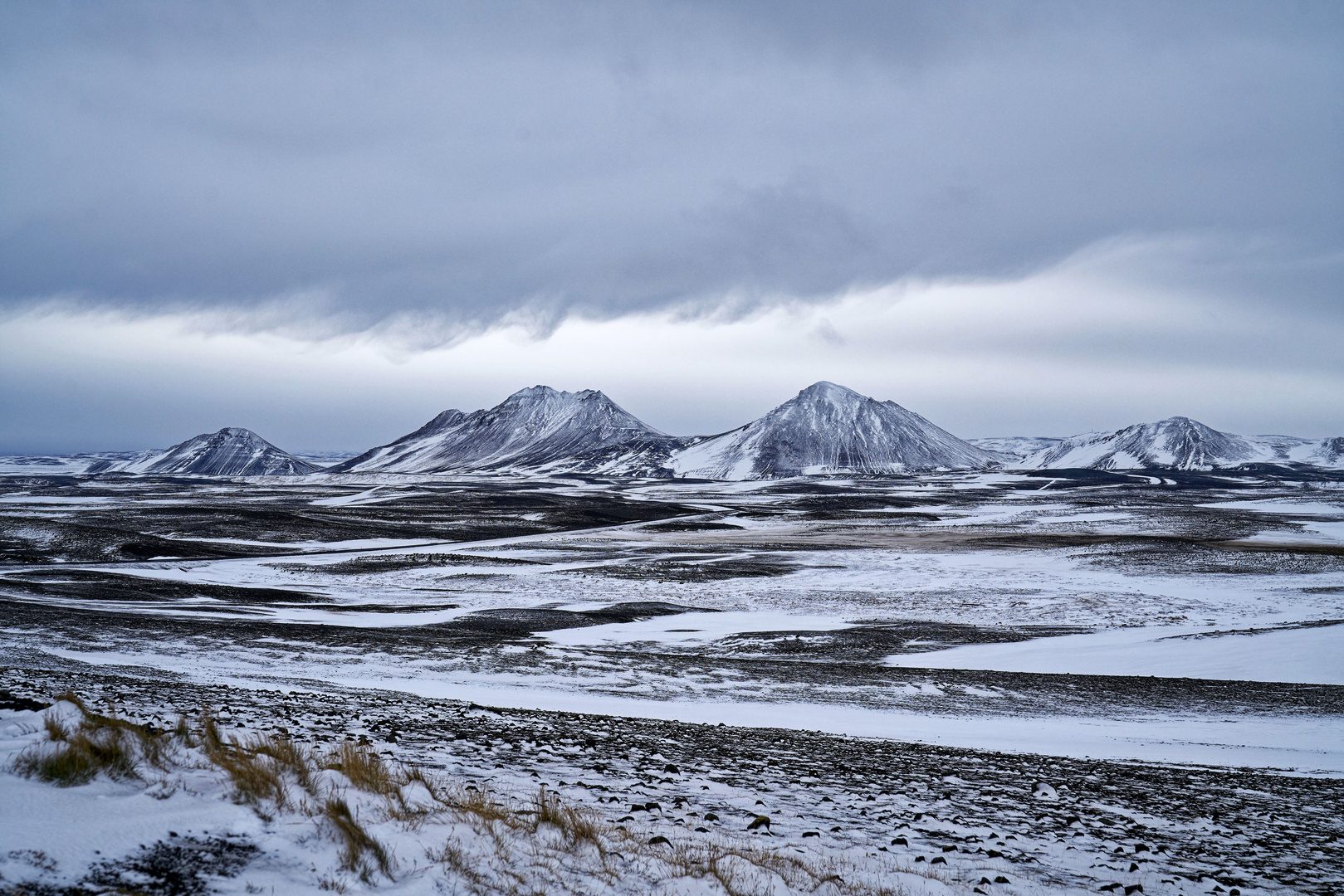 Isländische Winterberglandschaft 4