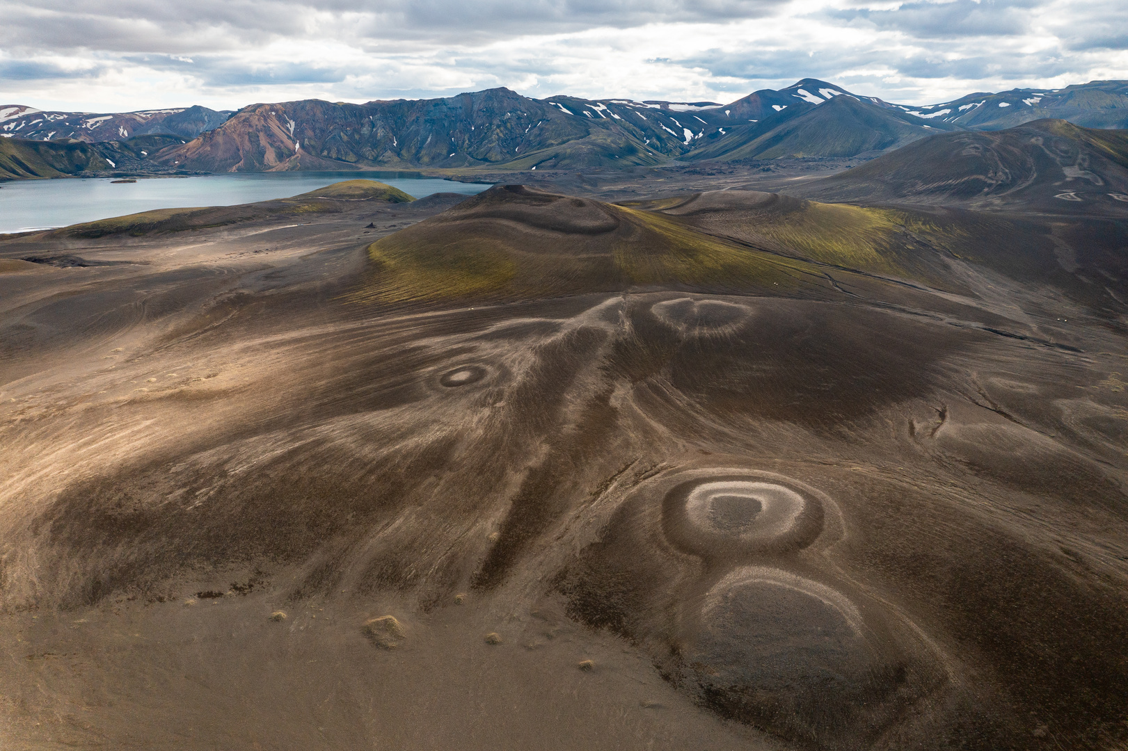 isländisches Hochland westlich von Landmannalaugar