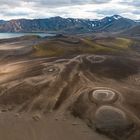 isländisches Hochland westlich von Landmannalaugar