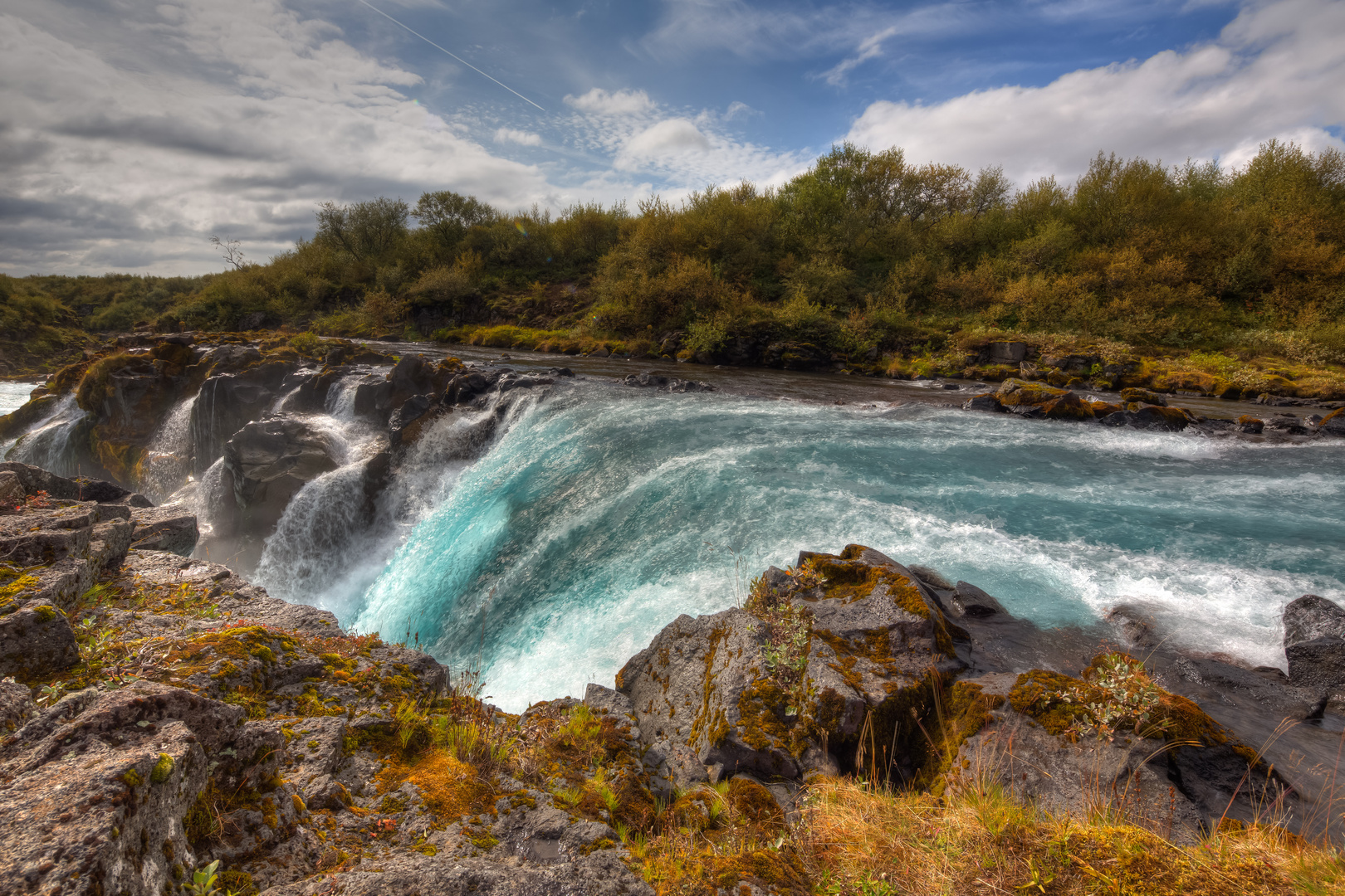 Island {10} Hlauptungufoss í Brúará