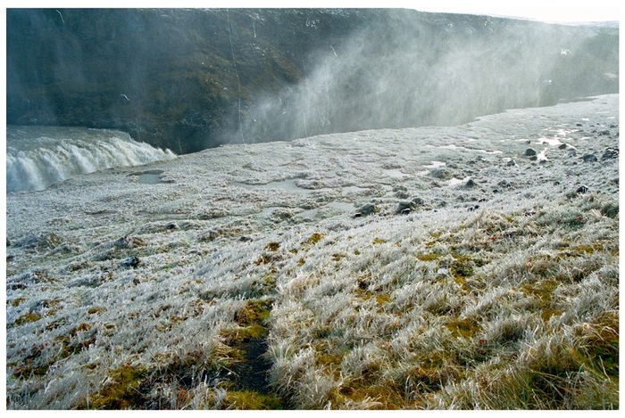 Island 1987 / Gullfoss Wasserfall