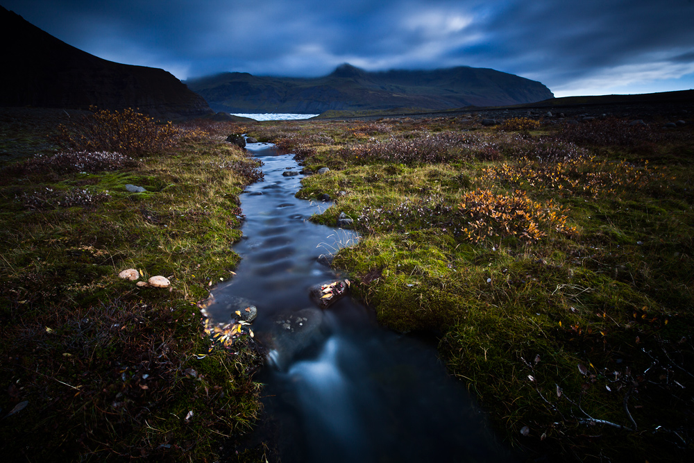 Island 2015 #66 Herbst am Svínafellsjökull